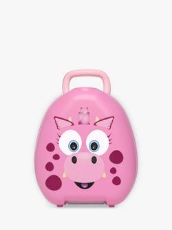 My Carry Potty Travel Potty, Pink Dragon, Pink