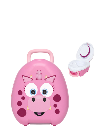 My Carry Potty Travel Potty, Pink Dragon, Pink