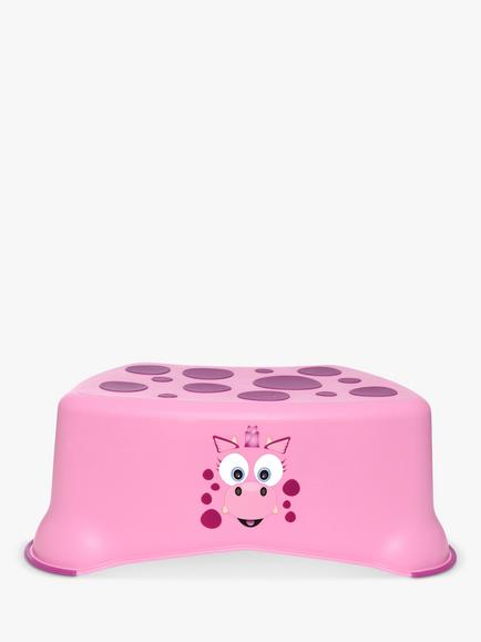 My Carry Potty Step Stool, Pink Dragon, Pink