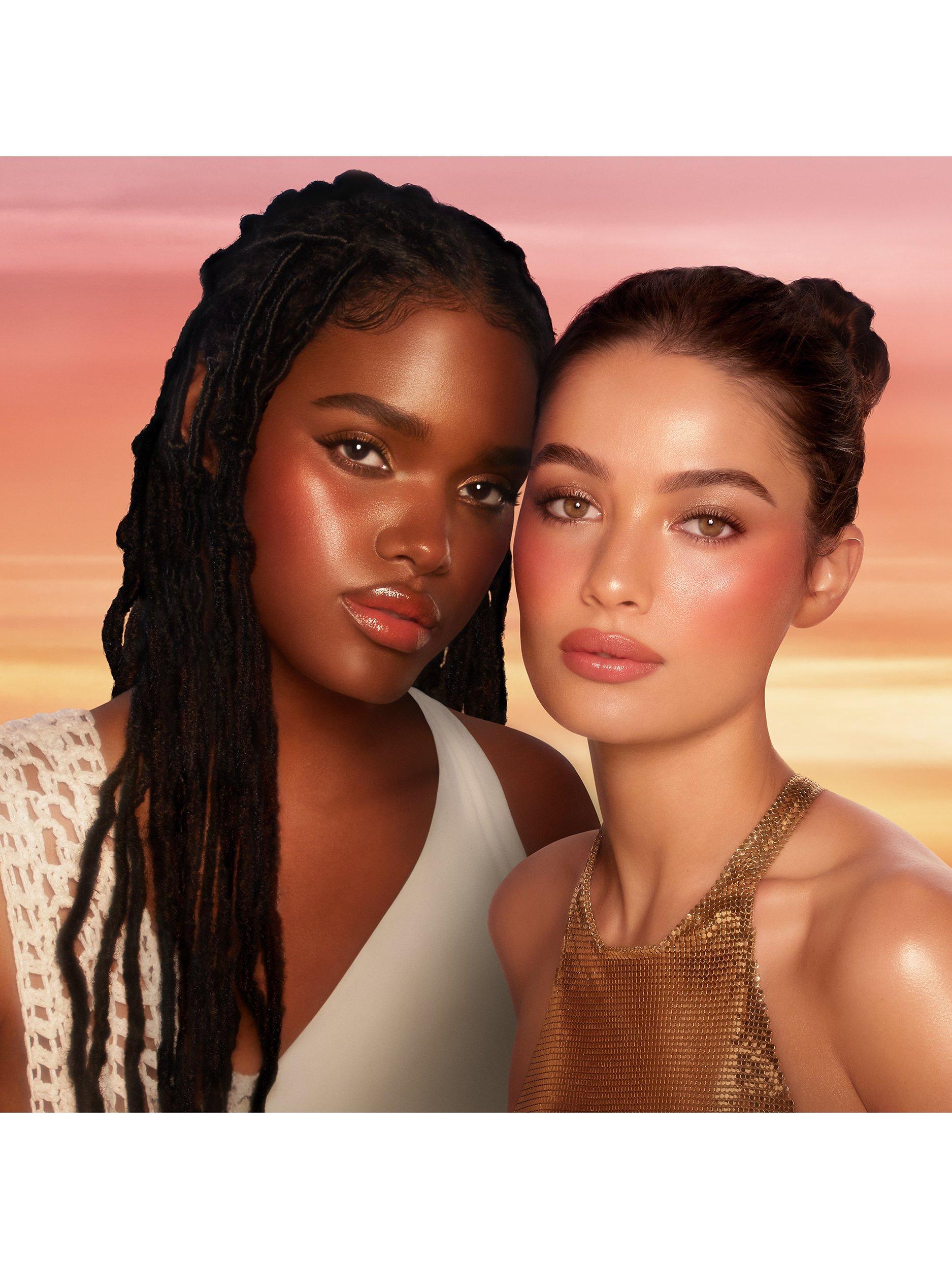 Product image 2 of 3, which shows Charlotte Tilbury Beautiful Skin Island Glow Lip & Cheek, Sun-Blushed Glow