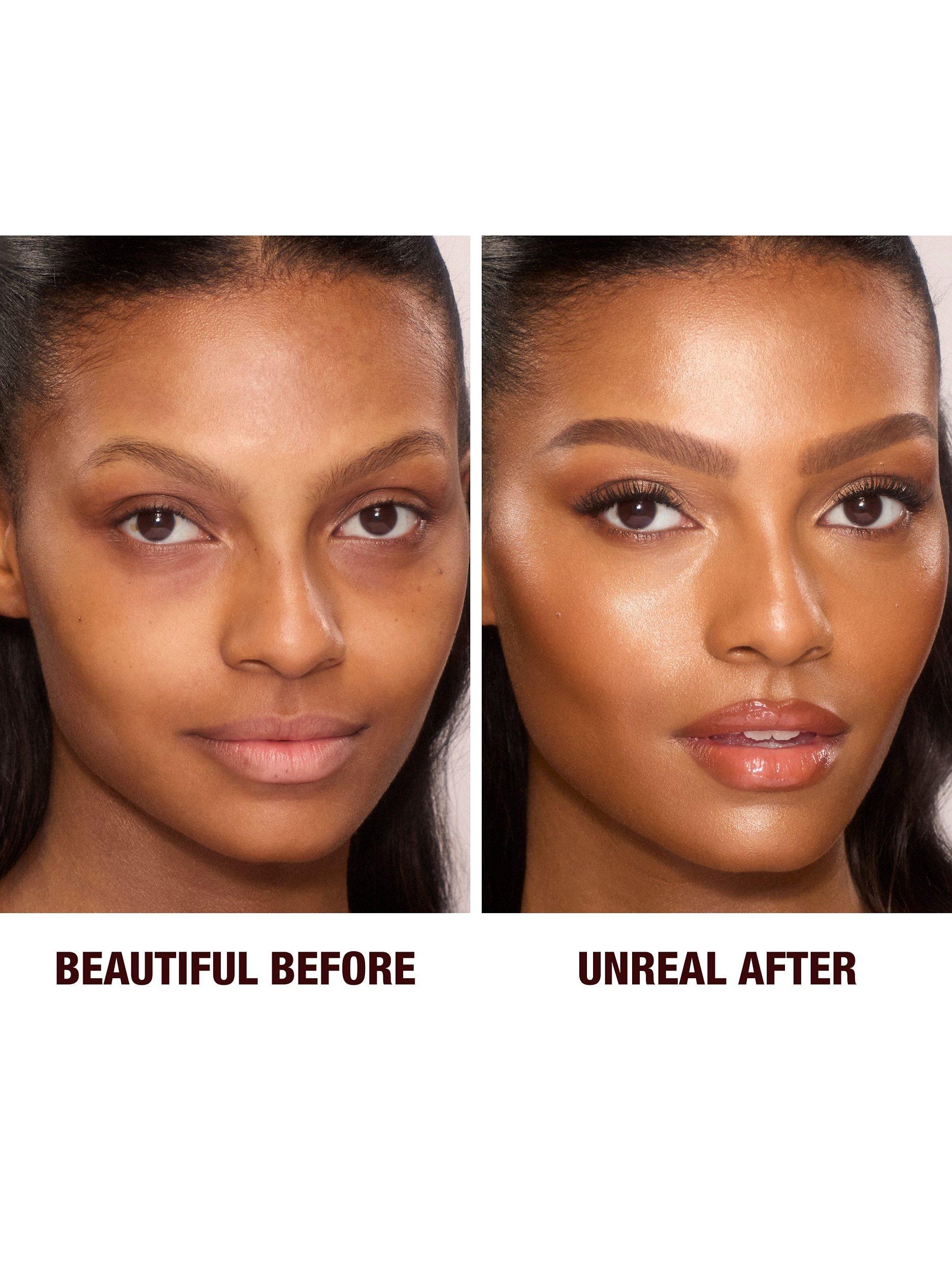 Product image 2 of 7, which shows Charlotte Tilbury Unreal Skin Foundation Stick, 12 Tan