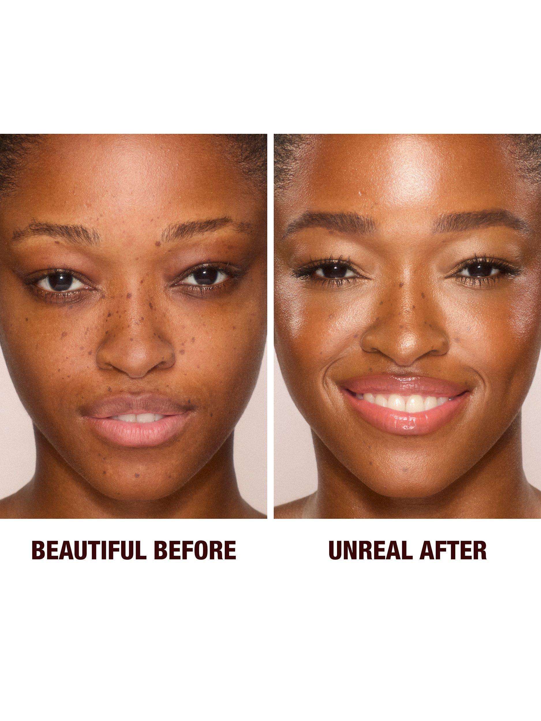 Product image 2 of 7, which shows Charlotte Tilbury Unreal Skin Foundation Stick, 12.5 Tan