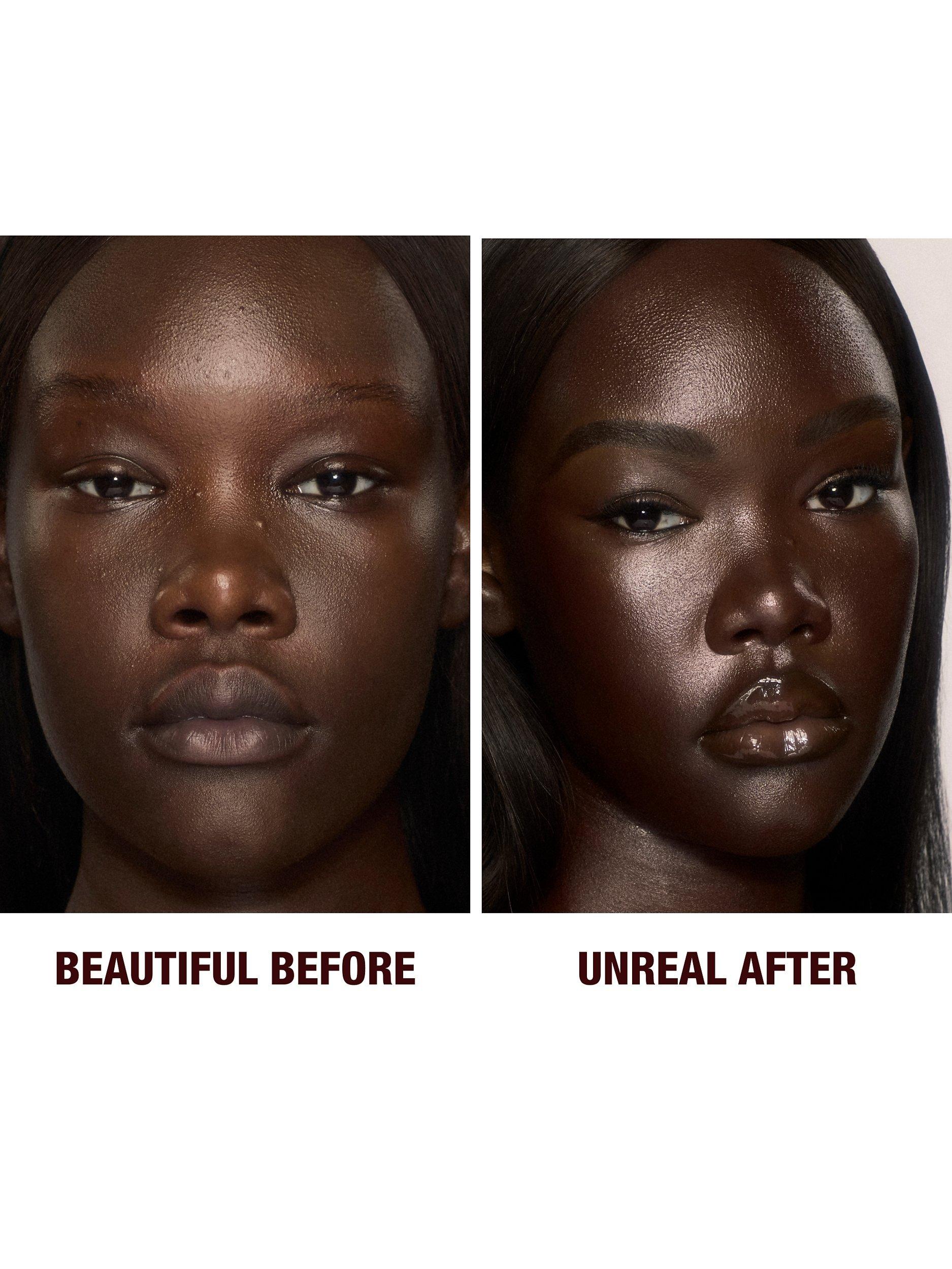Product image 2 of 7, which shows Charlotte Tilbury Unreal Skin Foundation Stick, 17 Deep