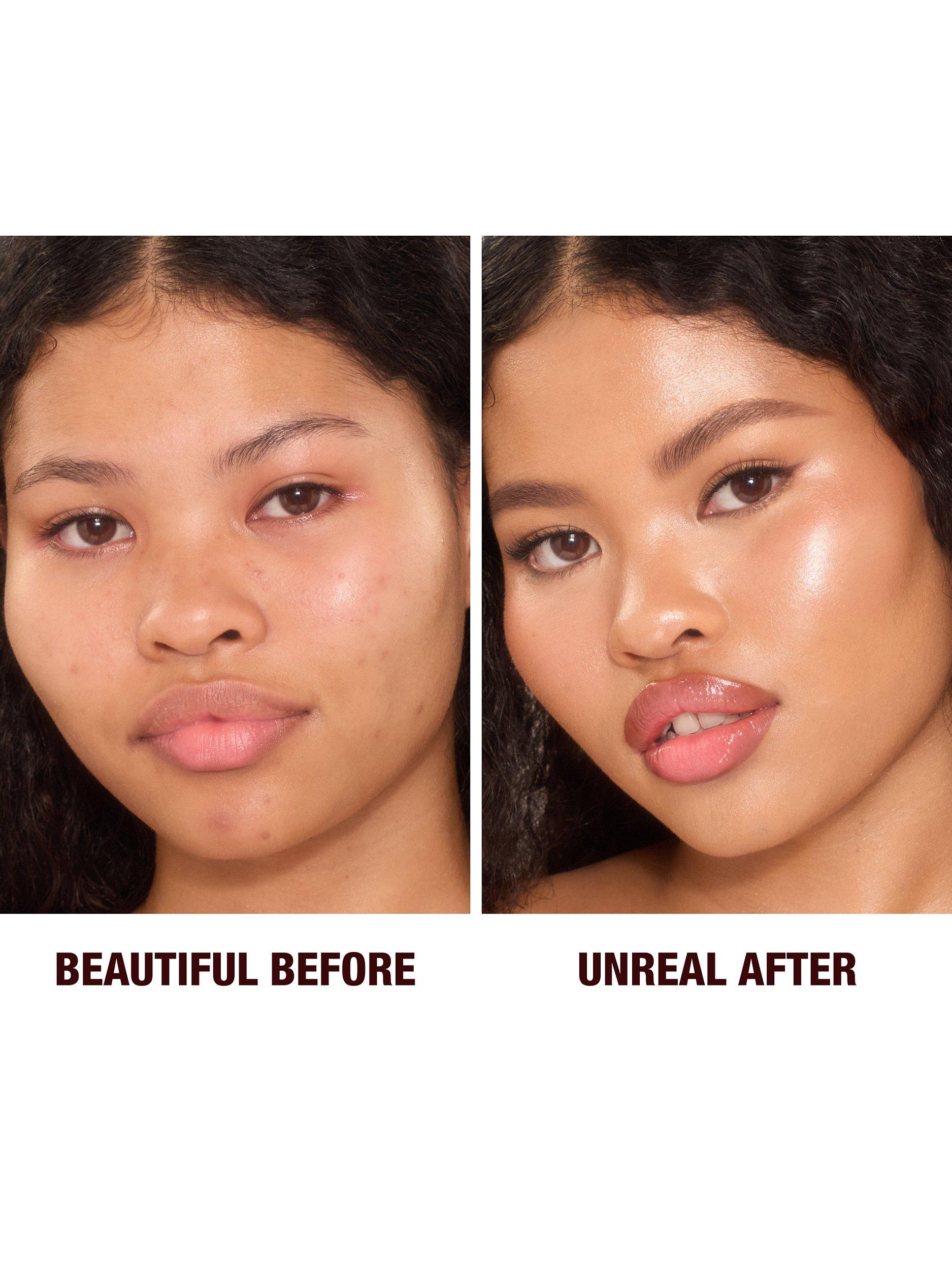 Product image 2 of 8, which shows Charlotte Tilbury Unreal Skin Foundation Stick, 8 Medium
