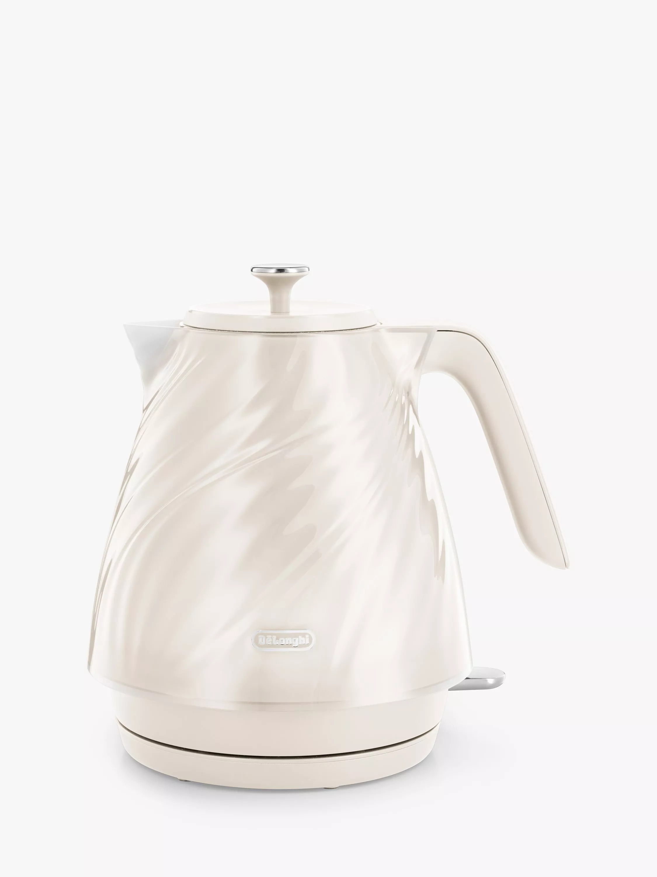 De Longhi Ballerina Seta Electric Kettle 1.7L Silky Cream