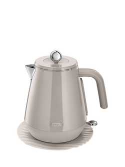 De'Longhi KBY3001 Electric Kettle, 1.7L, Beige