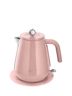 De'Longhi KBY3001 Electric Kettle, 1.7L, Pink