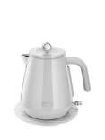 De'Longhi Eclettica KBY3001 Electric Kettle, 1.7L, White