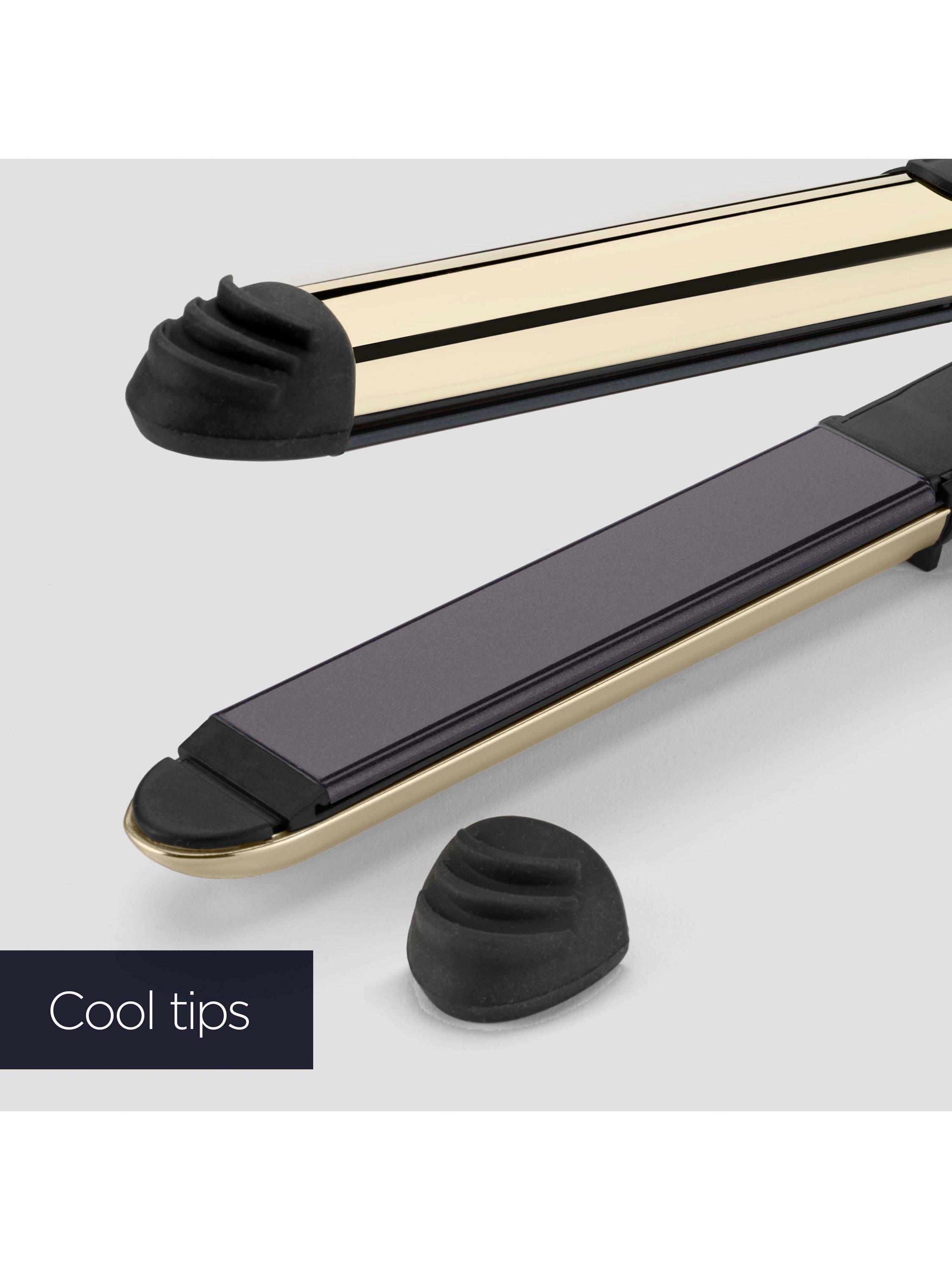 Product image 6 of 7, which shows BaByliss Onyx Hair Straighteners, Black Onyx/Gold