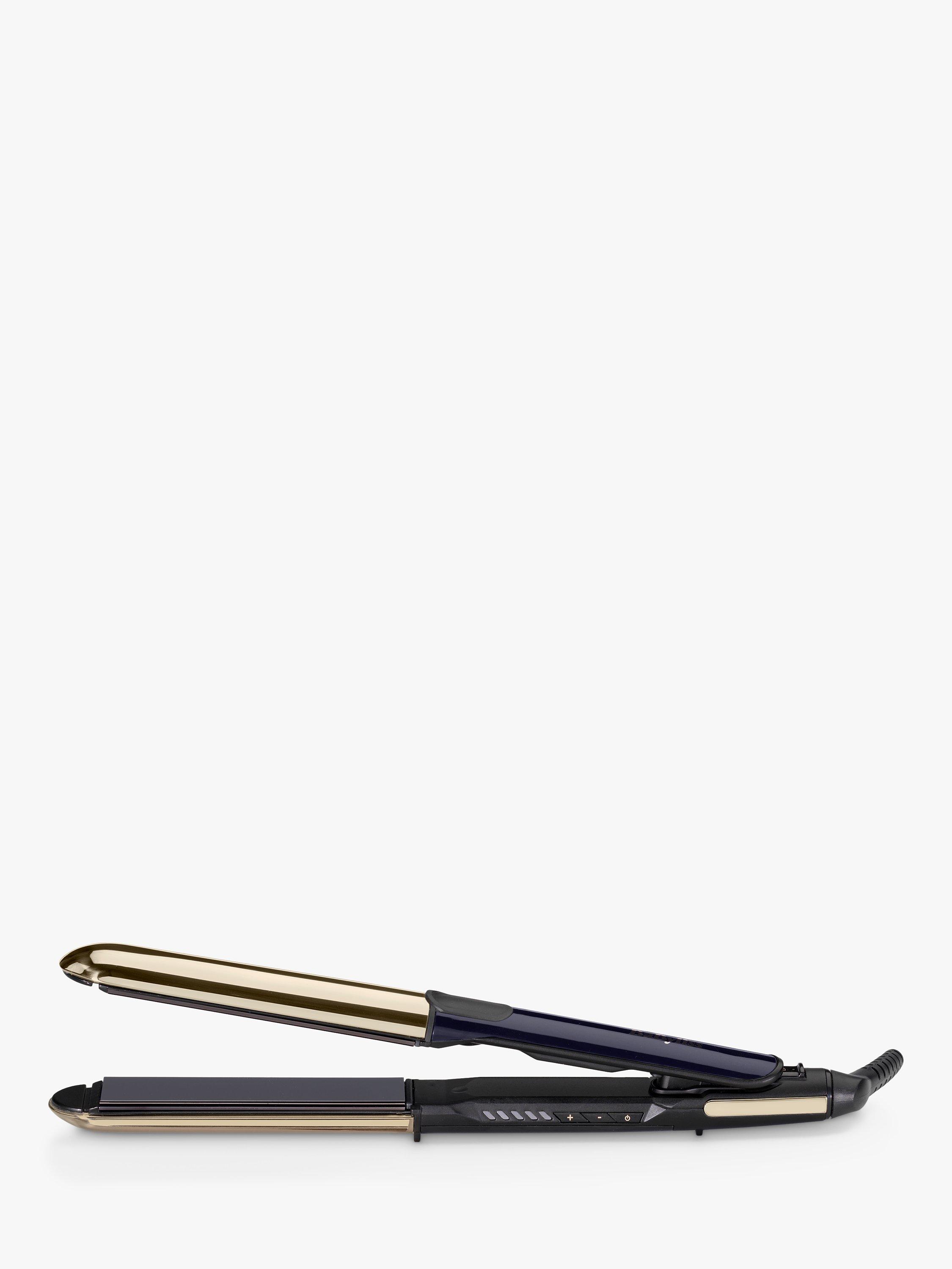 Product image 7 of 7, which shows BaByliss Onyx Hair Straighteners, Black Onyx/Gold
