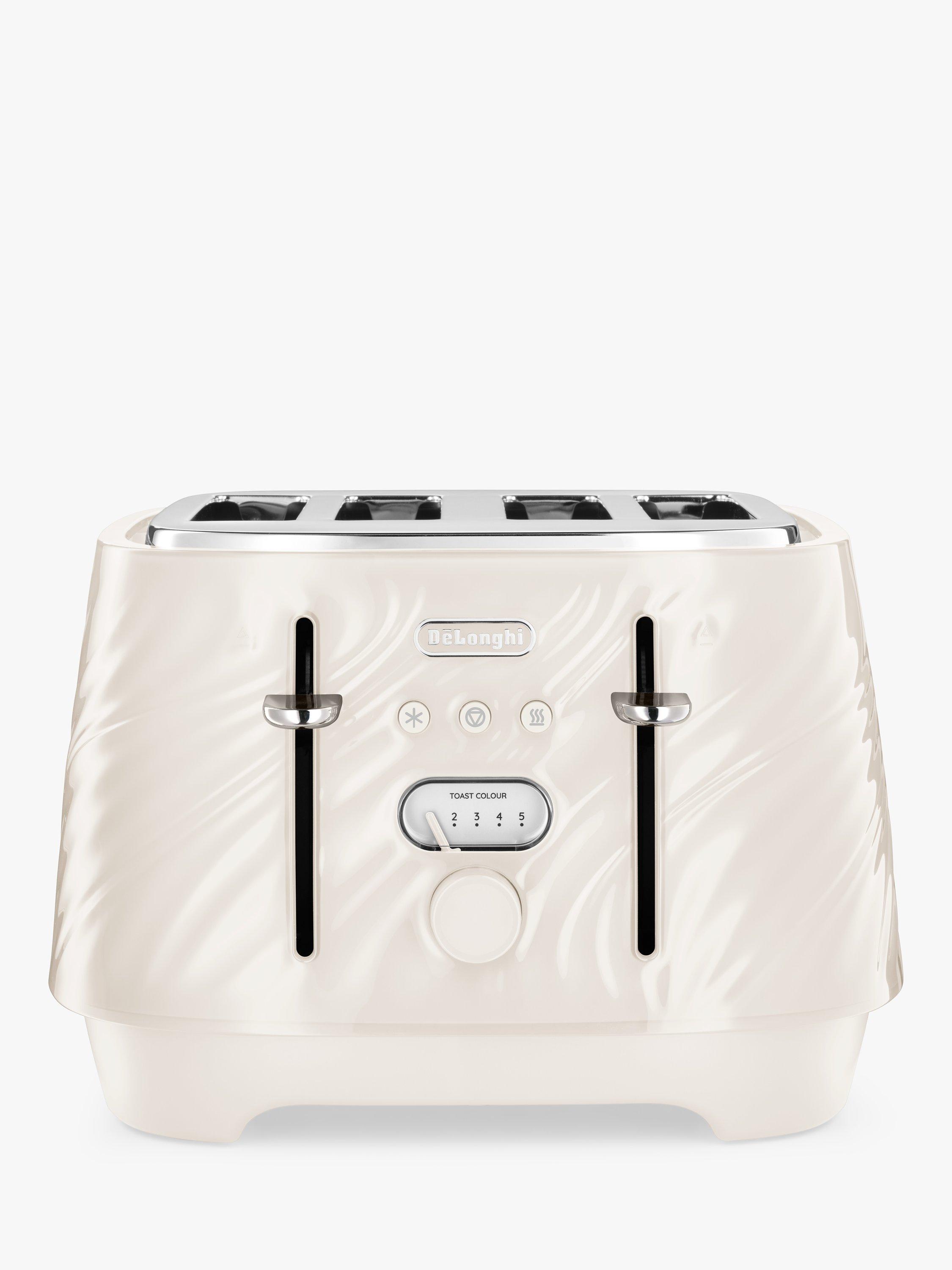 Delonghi white toaster best sale