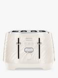 De'Longhi Ballerina Seta 4 Slice Toaster, Silky Cream