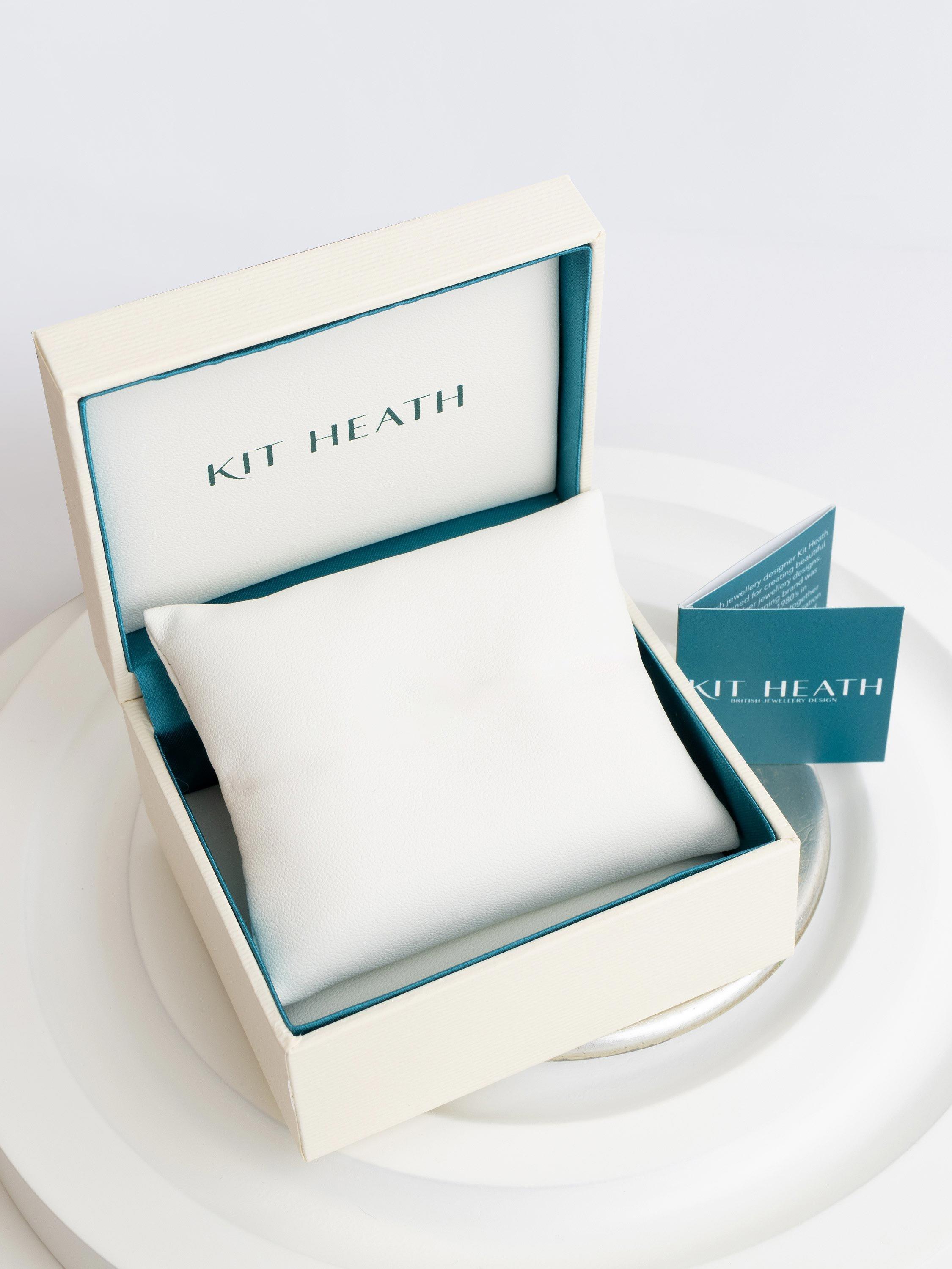 Product image 4 of 4, which shows Kit Heath Marina Rope Link Duo Grande Twin Chain Bracelet, Silver