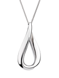 Kit Heath Serenity Grande Slider Necklace, Silver