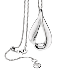 Kit Heath Serenity Grande Slider Necklace, Silver