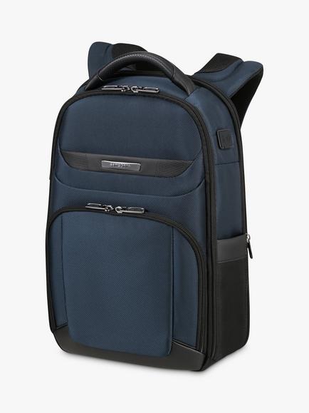 Samsonite Pro-DLX 14.1" Backpack, Blue, Blue