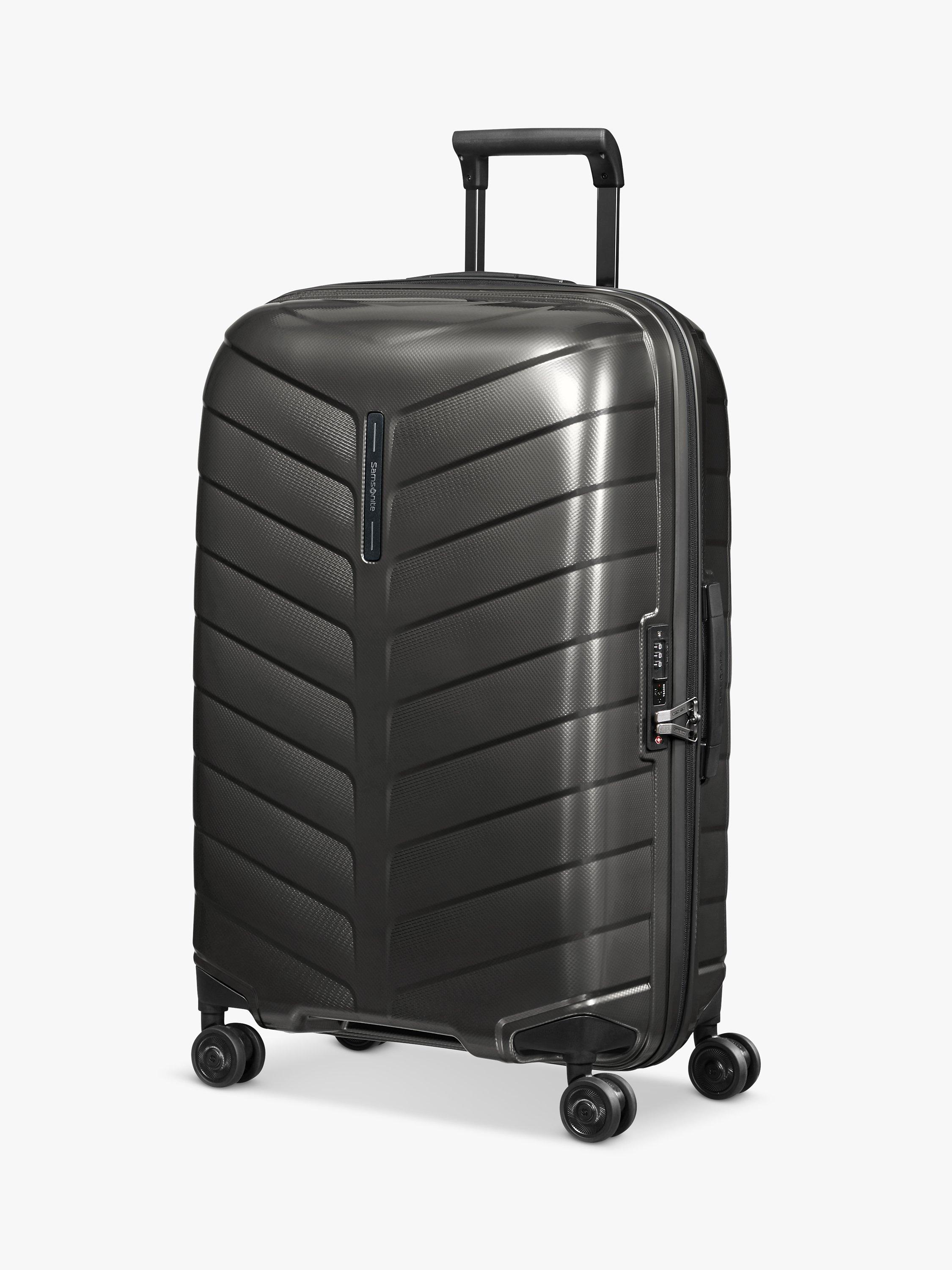 Samsonite Attrix Spinner 4-Wheel 69cm Medium Suitcase, Anthracite