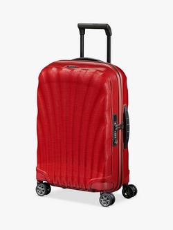 Samsonite C-Lite Spinner 55cm Cabin Case, Chili Red