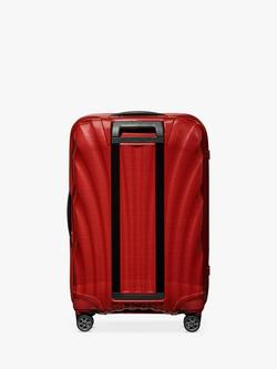 Samsonite C-Lite Spinner 4-Wheel 69cm Medium Suitcase - view 2, Chili Red