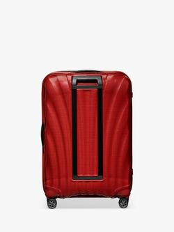 Samsonite C-Lite Spinner 4-Wheel 75cm Large Suitcase - view 2, Chili Red