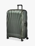 Samsonite C-Lite Spinner 86cm Large Suitcase, Metallic Green