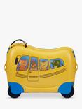 Samsonite Dream 2 Go Vehicle Ride On Suitcase, School Bus