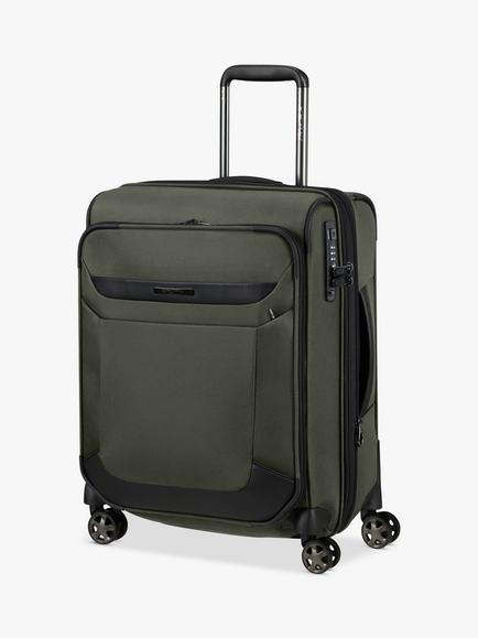 Samsonite Pro-DLX 4-Wheel 55cm Cabin Case, Green