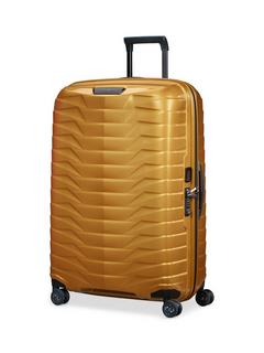 Samsonite Proxis 4-Wheel 75cm Large Suitcase, Honey Gold