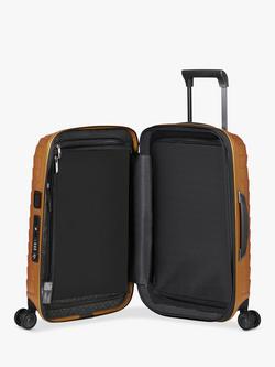 Samsonite Proxis Spinner 55cm 4-Wheel 35cm Wide Expandable Cabin Case - view 2, Honey Gold