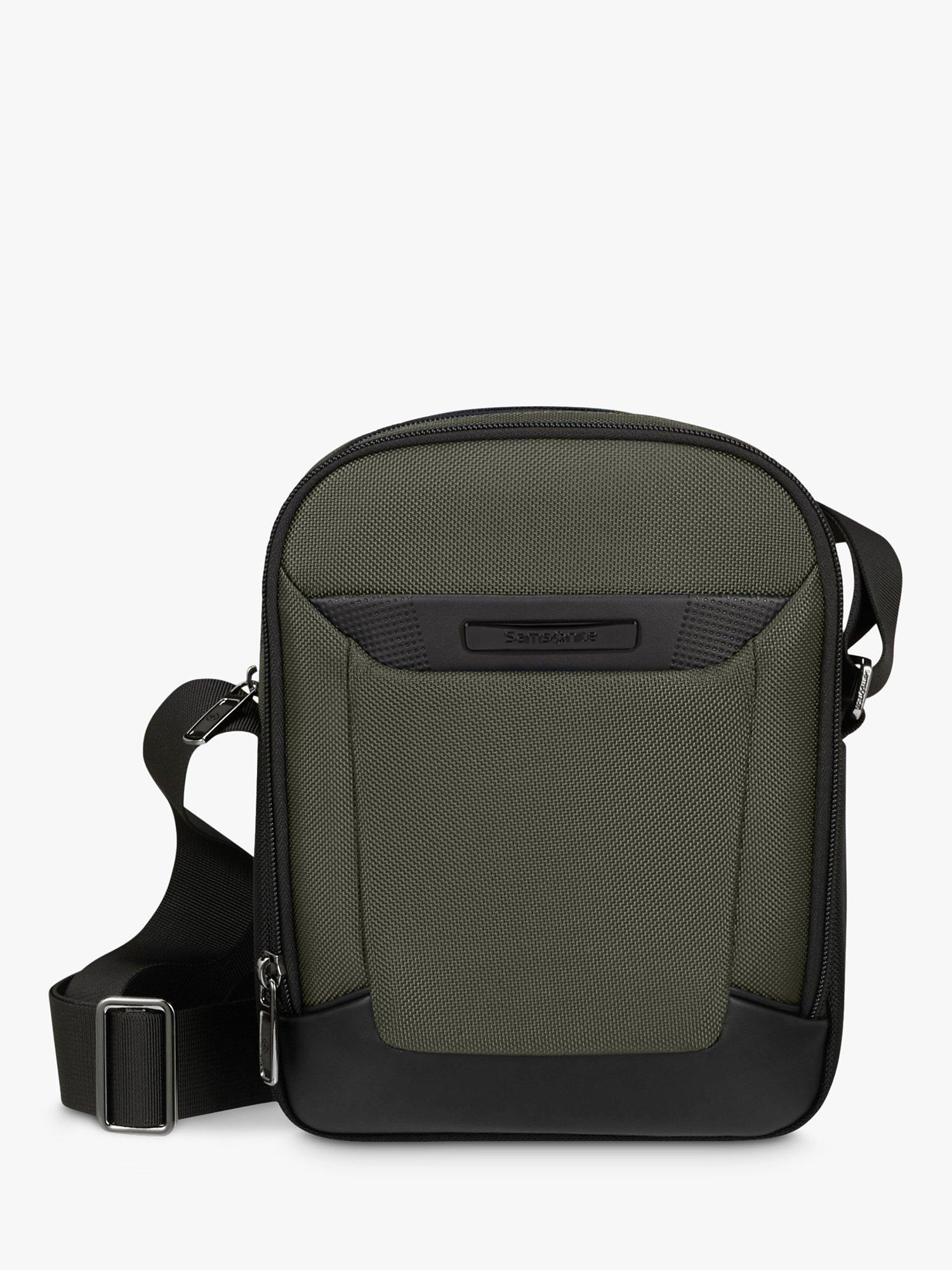 Product image 5 of 5, which shows Samsonite Pro-DLX  6 9.7" Crossbody Bag, Green