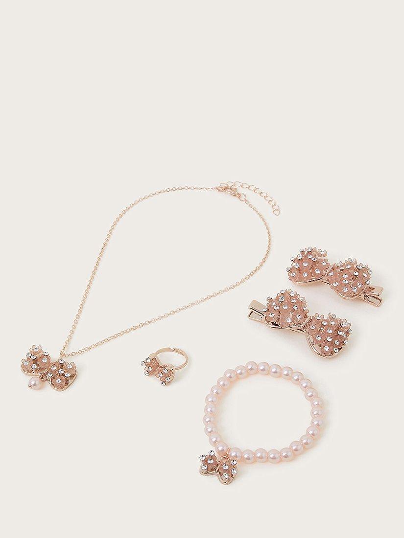 Monsoon Kids' Flower Jewellery and Hair Accessories Set