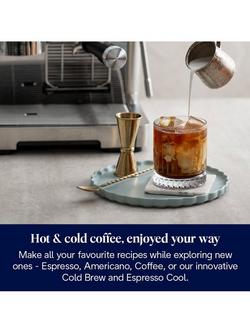 De'Longhi EC9555.M Espresso Pump La Specialista Opera HomeCafe Kit Coffee Machine, Silver - view 2, Silver