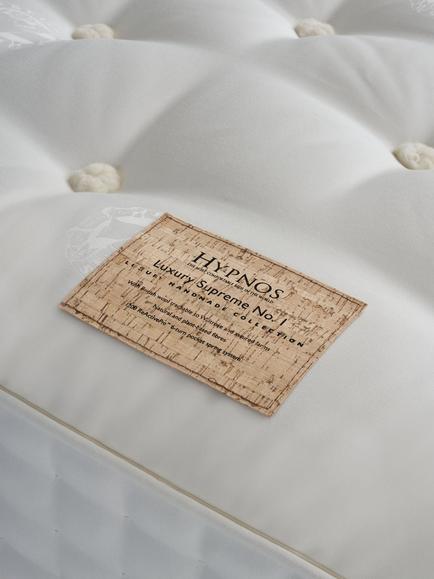 Hypnos Luxury Supreme No.1 Pocket Spring Mattress, Medium Tension, Small Double - view 2, 
