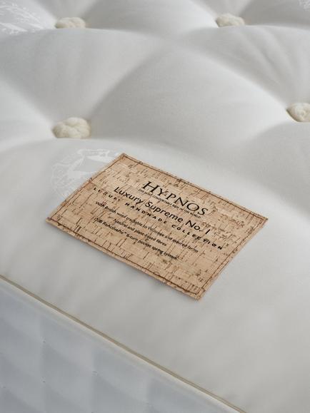 Hypnos Luxury Supreme No.1 Pocket Spring Mattress, Medium Tension, Double - view 2, 