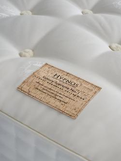 Hypnos Luxury Supreme No.1 Pocket Spring Mattress, Medium Tension, Super King Size - view 2, 