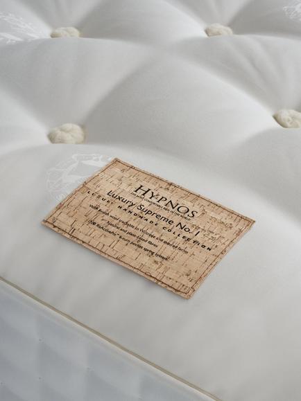 Hypnos Luxury Supreme No.1 Pocket Spring Mattress, Medium Tension, Single - view 2, 