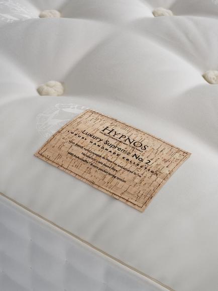 Hypnos Luxury Supreme No.2 Pocket Spring Mattress, Firm Tension, Single - view 2, 