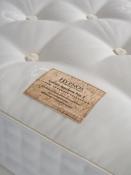 Hypnos Luxury Supreme No.3 Pocket Spring Mattress, Medium/Firm Tension, King Size - view 2, 