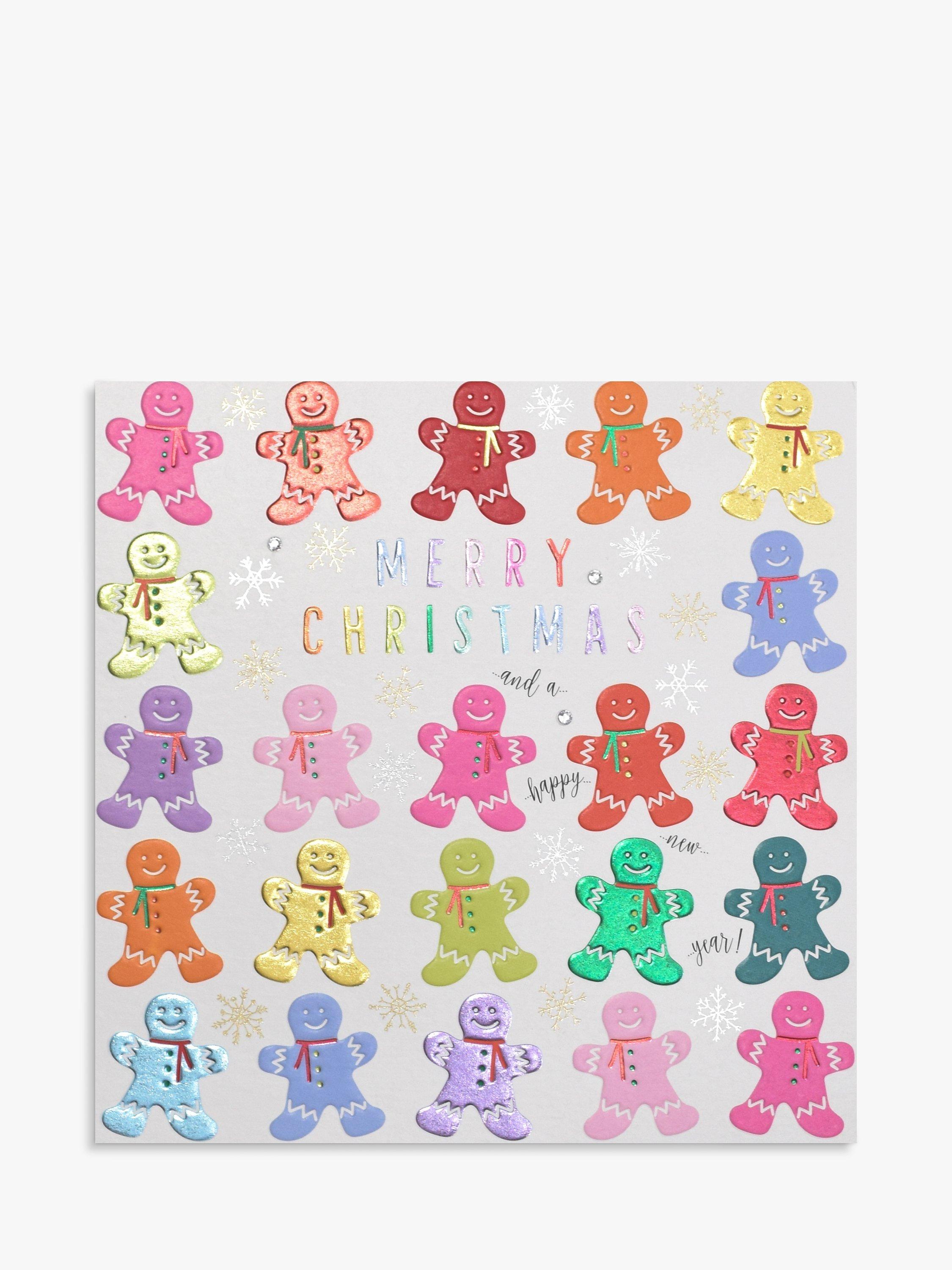 Wendy Jones Blackett Merry Christmas Gingerbread Card