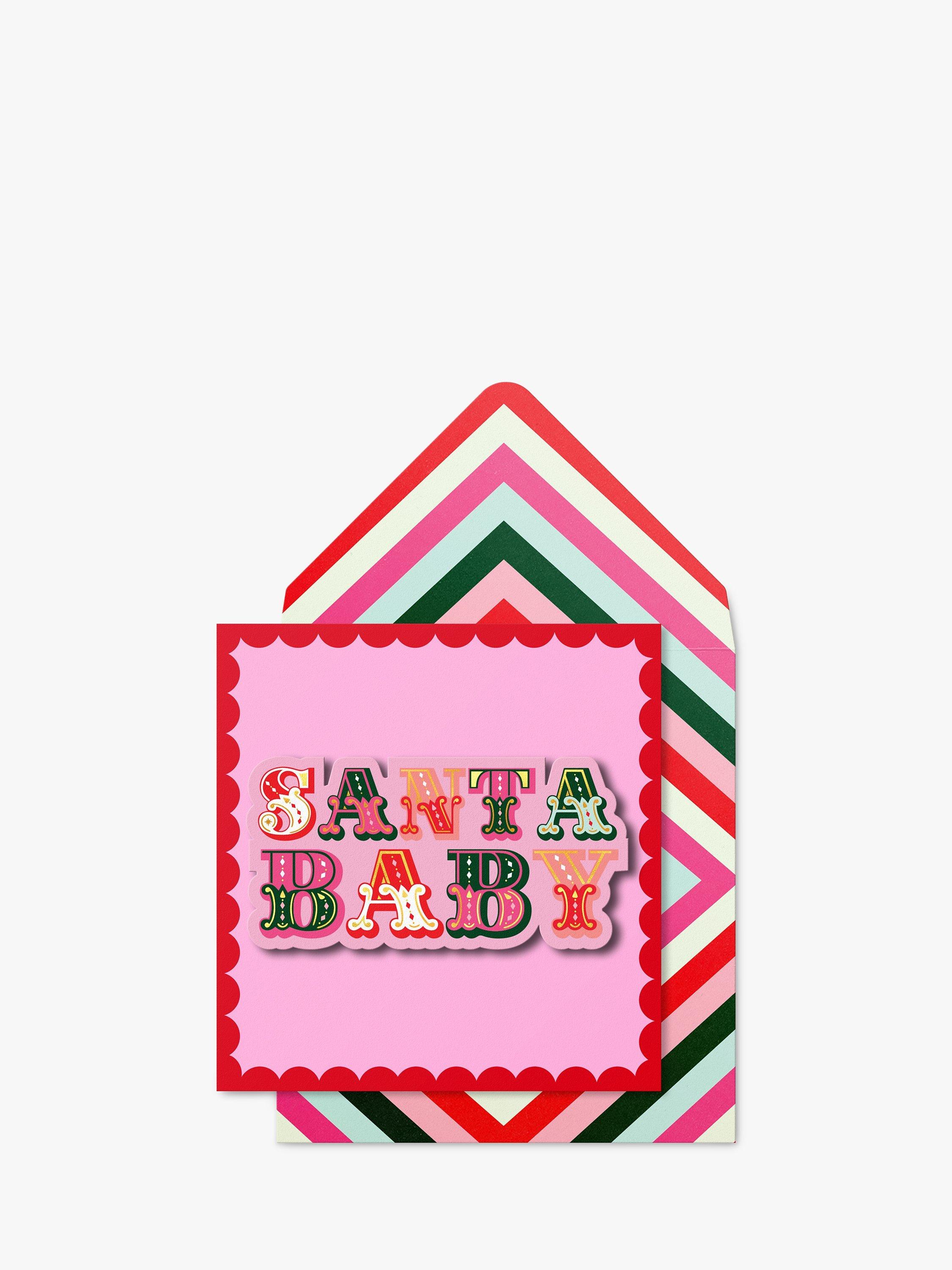 Tache Crafts Santa Baby Christmas Card