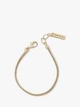 Tutti & Co Flow Snake Chain Bracelet, Gold