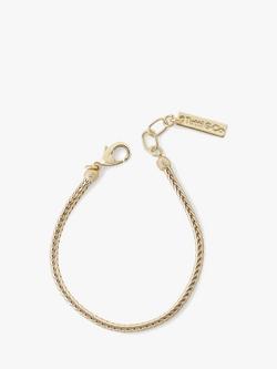 Tutti Flow Snake Chain Bracelet, Gold, Gold