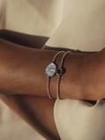 Tutti & Co Zodiac Charm Chain Bracelet, Silver