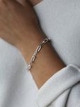 Tutti & Co Raise Link Chain Bracelet, Silver