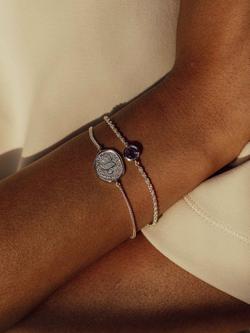 Tutti Zodiac Charm Chain Bracelet, Silver - view 2, Silver