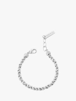 Tutti Tide Rope Chain Bracelet, Silver