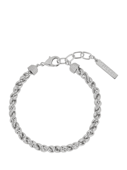 Tutti Tide Rope Chain Bracelet, Silver