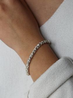 Tutti Tide Rope Chain Bracelet - view 2, Silver