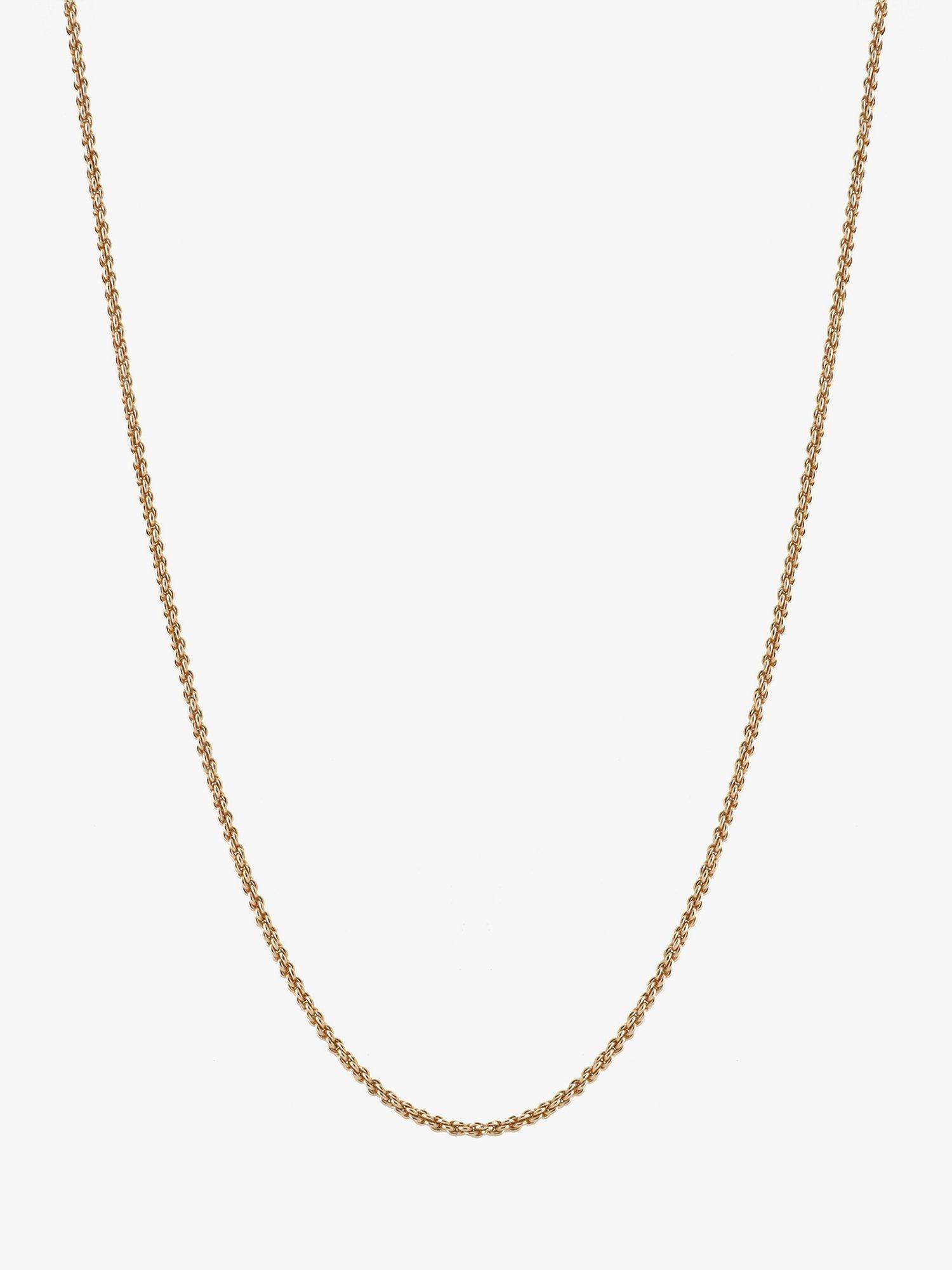 Product image 1 of 3, which shows Tutti & Co Future Necklace, Gold
