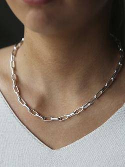Tutti Raise Link Chain Necklace - view 2, Silver
